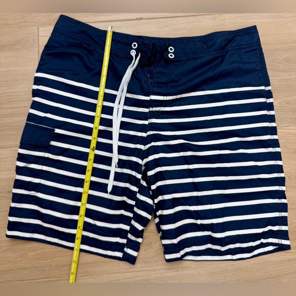 Old Navy Striped Swim Trunks